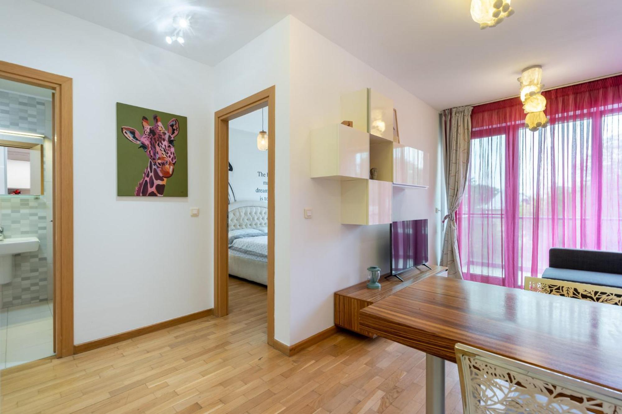 Lazynest - Modern Apartment With Parking & Balcony Bukarest Exteriör bild